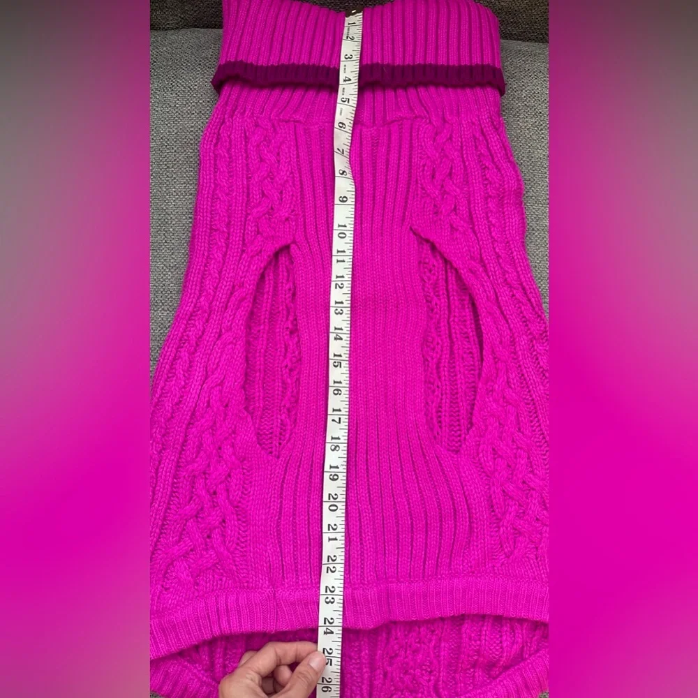 Pink Dog Sweater size XL